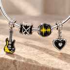 NVN Silver Charm Bracelet Set TMH