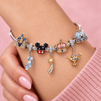 DSN Silver Charm Bracelet Set TMH