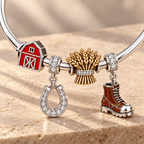 FAR Silver Charm Bracelet Set TMH