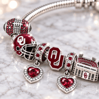 OSN Silver Charm Bracelet Set BMD