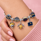 DVNG Silver Charm Bracelet Set TMH
