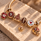 SF49 Gold Charm Bracelet Set TTN