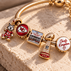 KCC Gold Charm Bracelet Set TTN