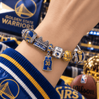 GSW Silver Charm Bracelet Set PTT