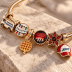 STGT Gold Charm Bracelet Set TTN