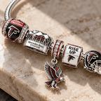 ATF Silver Charm Bracelet Set PTT