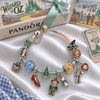 TWOZ Silver Charm Bracelet Set PTKL