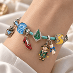 TWOZ Silver Charm Bracelet Set PTKL