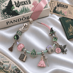 WCKD Silver Charm Bracelet Set PTKL