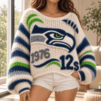 STSH Women’s Open-Knit Sweater NTKO
