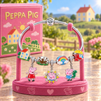 PPPG Silver Charm Bracelet Set TMH