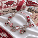 AKR Silver Charm Bracelet Set PTKL
