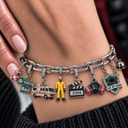 BRB Silver Charm Bracelet Set NTVA