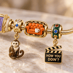 FRS Gold Charm Bracelet Set HQH