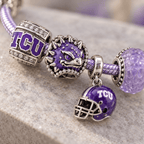 TCU Silver Charm Bracelet Set PTKL