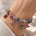GGBD Silver Charm Bracelet Set PTKL