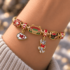 KCC Gold Charm Bracelet Set HQH