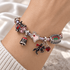 TTRR Silver Charm Bracelet Set PTKL