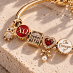 COMG Gold Charm Bracelet Set TTN