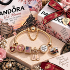 USMR Gold Charm Bracelet Set TTN