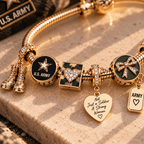USAR Gold Charm Bracelet Set TTN