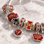 ISC Silver Charm Bracelet Set BMD