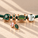 JDMB Braided Leather Cord Charm Bracelet Set NHVH
