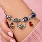 NOP Silver Charm Bracelet Set TMH