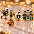 PADP Gold Charm Bracelet Set NHVH