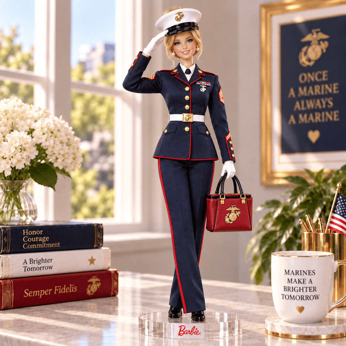 Premium USMC Commemorative Figure BMD
