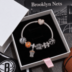 BLNS Silver Charm Bracelet Set VTH