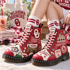 OSN Premium Leather Lace-Up Boots LNTH
