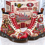 SF49 Premium Leather Lace-Up Boots LNTH