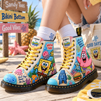 SBSP Premium Leather Lace-Up Boots LNTH