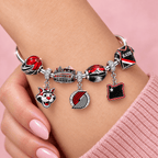 PTBZ Silver Charm Bracelet Set TMH