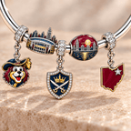 CVLR Silver Charm Bracelet Set TMH