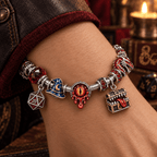 DND Silver Charm Bracelet Set TTTT