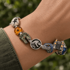 JRSW Silver Charm Bracelet Set TTTT