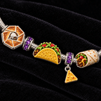 TCB Silver Charm Bracelet Set TTTT