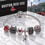 BRX Silver Charm Bracelet Set PTT