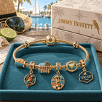 JBT Gold Charm Bracelet Set HQH