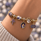 PRCE Gold Charm Bracelet Set HQH