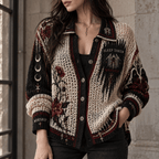 SLTK Women’s Open-Knit Cardigan DNBN