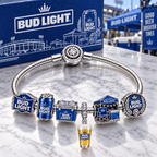 BDLT Silver Charm Bracelet Set PTT