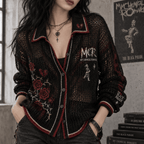 MCR Women’s Open-Knit Cardigan DNBN