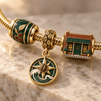 STBK Gold Charm Bracelet Set HQH