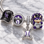 CLRDR Silver Charm Bracelet Set PTT