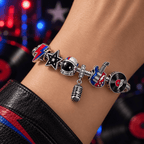 DVB Silver Charm Bracelet Set PTT