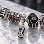 EMN Silver Charm Bracelet Set PTT