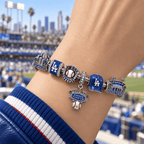 LAD Silver Charm Bracelet Set PTT